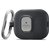Spigen Nano Pop, coque, polycarbonate (PC), silicone, polyuréthane thermoplastique (TPU), noir