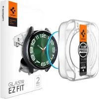 Spigen Protection d'écran EZ FIT Glas.tR avec applicateur Samsung Galaxy Watch 6 Classic - 47 mm - Transparent