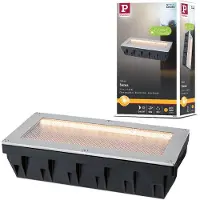 Paulmann Lampe solaire LED encastrée au sol Sorea de