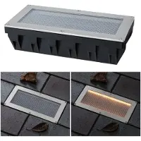 Paulmann Lampe solaire LED encastrée au sol Sorea de