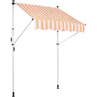 CLP Store à pince Westerly,blanc/jaune 350x120 cm