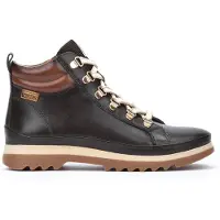 Pikolinos Bottines à lacets brun foncé / noir