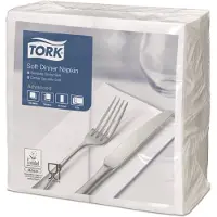Tork Dinnerservietten (100 pcs, 39 x 39 cm)