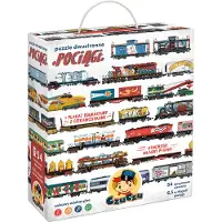 Czuczu puzzle double face Trains 93259