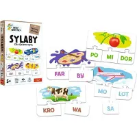 Trefl Jeu des syllabes / petit explorateur / famille Treflik 02813