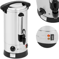 Royal Catering Expondo Bouilloire électrique - 8,7 L - 1 500 W - double paroi