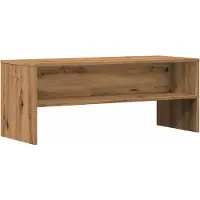 vidaXL Étagère TV Chêne Artisan 100x40x40 cm Bois composite