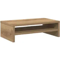 vidaXL Support d'écran Artisan-Chêne 42x24x13 cm Bois composite