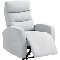 SUGIFT Fauteuil de relaxation, fauteuil télé, fauteuil rembourré, aspect lin, polyester