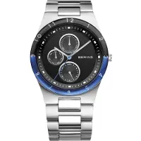 Bering 32339-702 5atm 39mm Watch Argenté Homme