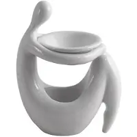 Jojomino BrûLeur à Mazout éLéGant Support Bougie de Cire BrûLeur à Diffuseur DéCor Spa MéDitation Chambre DéCor à la Maison Cadeau Ornement