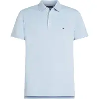 Tommy Hilfiger T-Shirt '1985 Slim Fit' bleu marine / bleu pastel / rouge / blanc