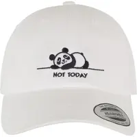 Miss Tee Casquette 'Not Today' noir / blanc