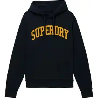 Superdry pour homme. M2014480A Sweat-shirt Vintage Athletic Hood navy (S), Casuel, Coton, Marine