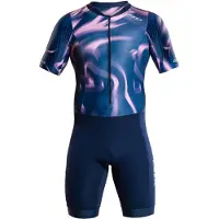 Zone3 Activate+ Neoprene Short Sleeve Wetsuit Bleu L Homme