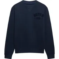 Superdry Homme Sweatshirt Vintage Athletic Tonal Col Rond Navy Taille: XL