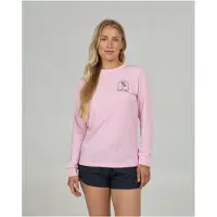 Salty Crew Archway Sunshirt Long Sleeve Rash Guard Rose S Femme