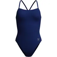 Speedo Fl Solid V-back 2.0 Swimsuit Bleu UK 38 Femme