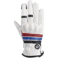 Helstons Rush Air Leather Gloves Blanc 7