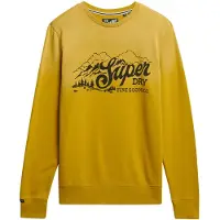 Superdry Homme Sweat Décontracté Lo-fi Outdoors Yellow Taille: L