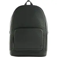 Ted Baker sac à dos pour ordinateur portable sac à dos pour ordinateur portable Paxtons PebbledPolyuréthaneBackpack Charcoal gris