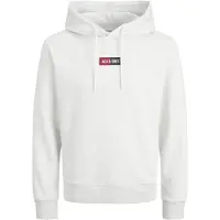 Jack & Jones Pan Plus Size Hoodie Blanc 6XL Homme