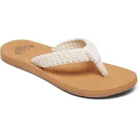 Roxy Porto Iii Flip Flops Beige EU 41 Femme