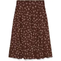 Vero Moda Ihannah Midi Skirt Violet M Femme