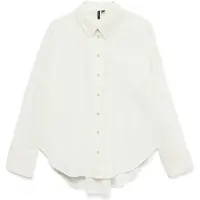 Vero Moda Mymilo Long Sleeve Shirt Blanc M Femme
