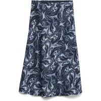 Vero Moda Inara Midi Skirt Bleu M Femme
