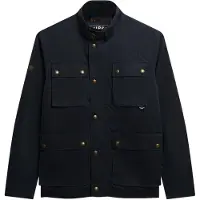 Superdry pour homme. M5012190A Veste Merchant WAX Racer marine (XL), Casuel, Coton