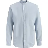 Jack & Jones Chemise à Manches Longues Breeze Band Linen Blend