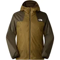 The North Face - Veste de randonnée coupe-vent - M Ridgelite Futurefleece Wind Jacket Cedar New Taupe pour Homme en Nylon - Taille M - Marron