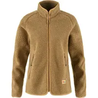 Fjällräven Vardag Pile Fleece Avec fermeture éclair sur toute la longueur Marron S Femme Marron S
