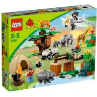 LEGO Duplo 6156 Parc d'aventures safari, zoo, animaux d'Afrique, avion, quad