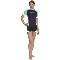 Mares Trilastic She Dives Short Sleeve Rash Guard Noir XL Femme
