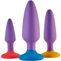 Dream Toys Dreamtoys Love Signal - set de plugs anaux (violet)