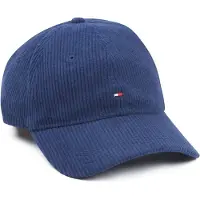 Tommy Hilfiger Chapeau Corduroy Marine Bleu Bleu foncé