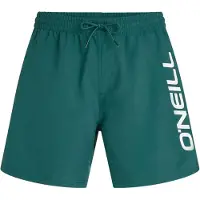 O'Neill Shorts de bain 'Logo 16' jade / blanc