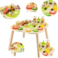 Viga Polarb Table Éducative Activités Pyramide Cymbales Sensorielles Montessori