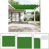 The Living Store Store vertical vert clair 100x1000 cm Toile Oxford