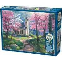 Cobble Hill L'Étreinte du Printemps – Puzzle 500 pièces
