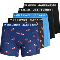 Jack & Jones Boxers 'JACTHOR' marine / azur / noir / blanc