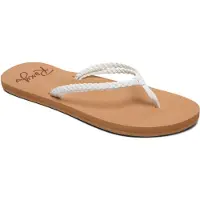 Roxy Tongs Costa, blanc, taille 41 (femme), blanc, taille 41