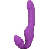 Dream Toys Dreamtoys Essentials - gode-ceinture sans harnais vibrant (violet)
