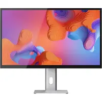 Alogic 32A4KPDMSLV, 81,3 cm (32"), 3840 x 2160 pixels, 4K Ultra HD, LED, 14 ms, argent