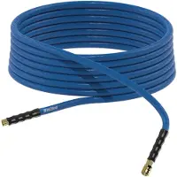 RIEGLER Kit de tuyaux d'atelier "BluBird", cpl. à fermeture rapide, Ø15,5x9,5,10m