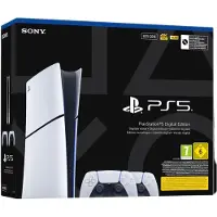 Sony Playstation 5 Slim Digital 825gb+2dualsense Console Argenté Europe PAL / EU Plug 220V