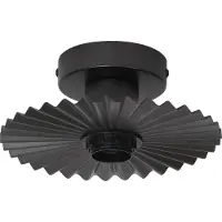 Ledvance Decor Plissee Ceiling E27 Gris foncé