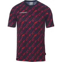 Uhlsport Progressive 28 Short Sleeve T-shirt Bleu 6-7 Years Enfants